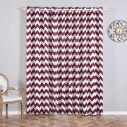 2 pcs 52" x 96" Chevron Blackout Thermal Grommet Window Curtains Drapes Treatments