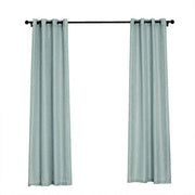 2 pcs 52"x108" Faux Linen Curtains with Chrome Grommets CUR_PANJUTE02_52108_086