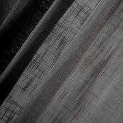 2 pcs 52"x64" Faux Linen Curtains with Chrome Grommets