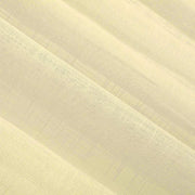 2 pcs 52"x64" Faux Linen Curtains with Chrome Grommets