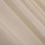 2 pcs 52"x64" Faux Linen Curtains with Chrome Grommets