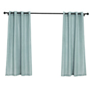 2 pcs 52"x64" Faux Linen Curtains with Chrome Grommets CUR_PANJUTE02_5264_086