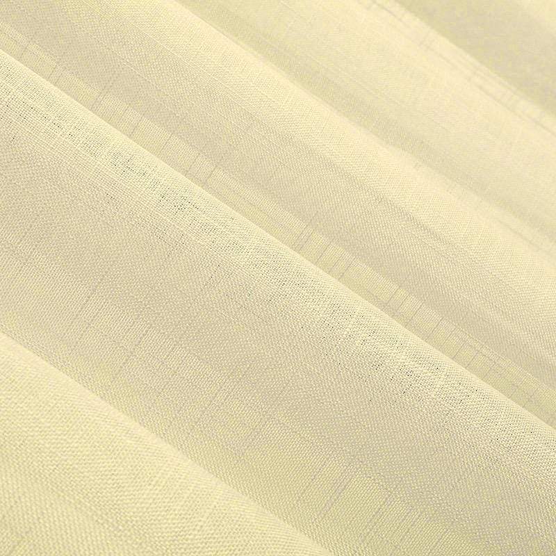 2 pcs 52"x84" Faux Linen Curtains with Chrome Grommets