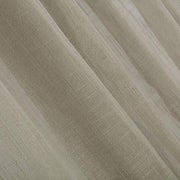 2 pcs 52"x84" Faux Linen Curtains with Chrome Grommets