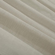 2 pcs 52"x84" Faux Linen Curtains with Chrome Grommets