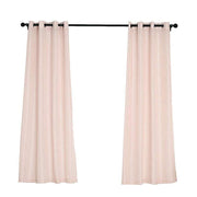 2 pcs 52"x84" Faux Linen Curtains with Chrome Grommets CUR_PANJUTE02_5284_046