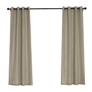2 pcs 52"x84" Faux Linen Curtains with Chrome Grommets CUR_PANJUTE02_5284_063