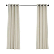 2 pcs 52"x84" Faux Linen Curtains with Chrome Grommets CUR_PANJUTE02_5284_081
