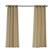 2 pcs 52"x84" Faux Linen Curtains with Chrome Grommets CUR_PANJUTE02_5284_NAT