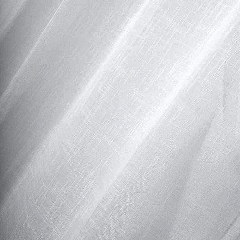 2 pcs 52"x96" Faux Linen Curtains with Chrome Grommets