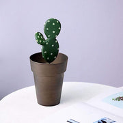 2 pcs 6" tall Metallic Round Plastic Flower Plant Pots