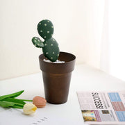 2 pcs 6" tall Metallic Round Plastic Flower Plant Pots