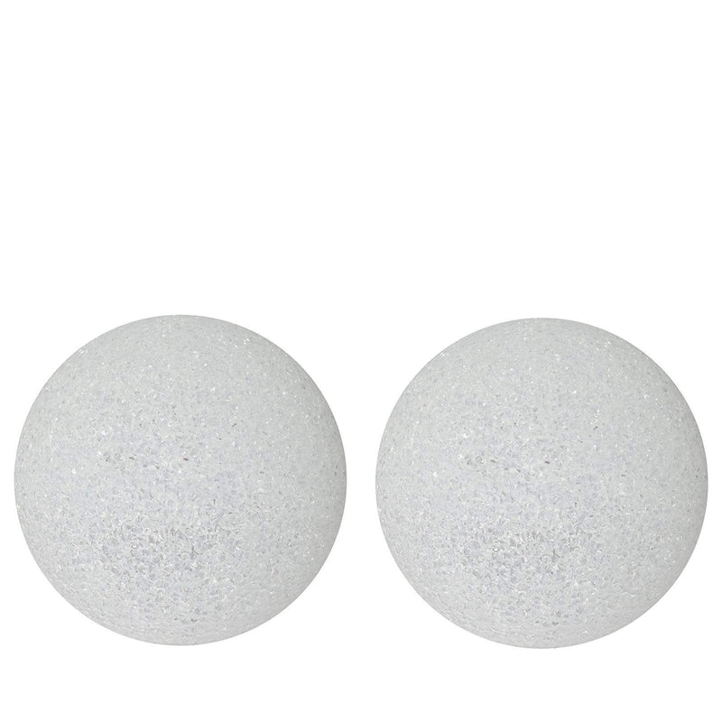 2 pcs 6" wide LED Orbs Battery Operated Ball Lights - Assorted LED_BALL11_6