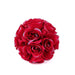 2 pcs 7" wide Silk Roses Kissing Balls ARTI_BALL_RS01_7_FUSH