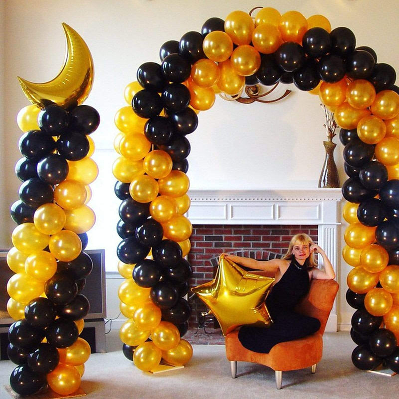 2 pcs 8 ft Balloon Columns Stand Kit Set - White BLOON_STAND06_8