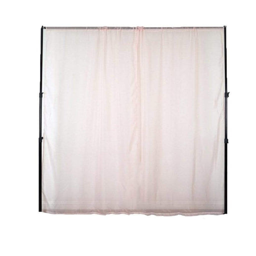 2 pcs 9 feet Sheer Organza Backdrops Curtains Drapes Panels CUR_PANORGZ04_52108_046