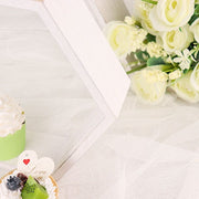 2 pcs 9" tall Hexagon Wood Geometric Wall Shelves