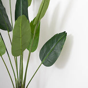 2 pcs Bird of Paradise Potted Artificial Plants - Green