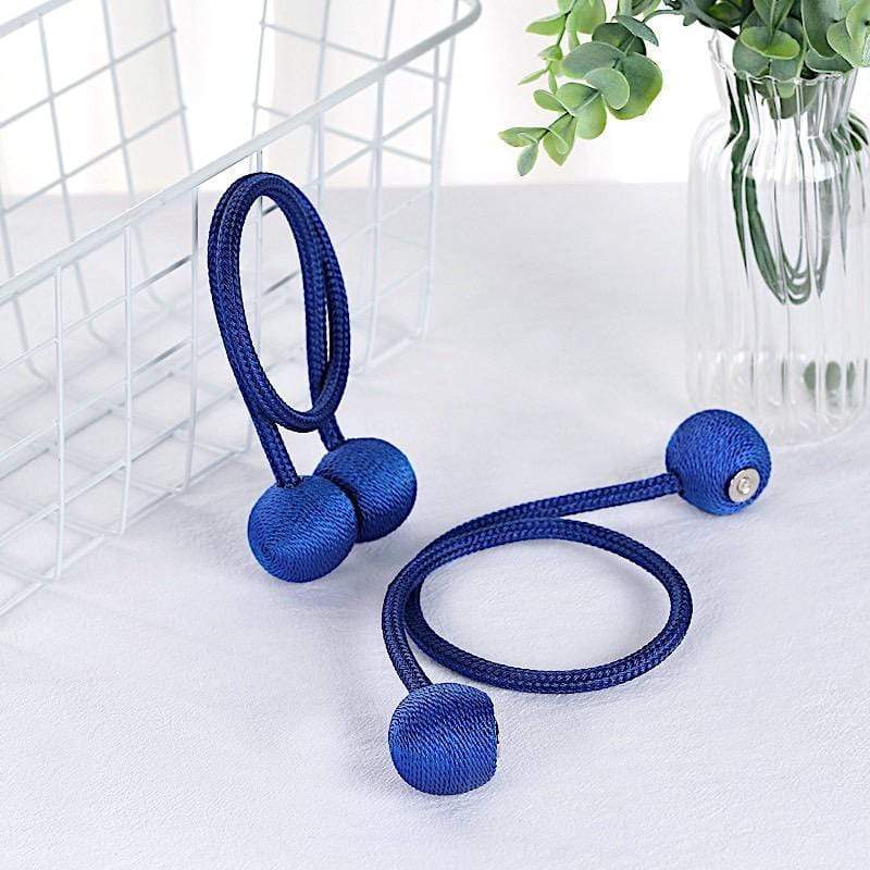 2 pcs Magnetic Curtain Tie Backs Metal Drapery Holdbacks