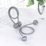 2 pcs Magnetic Curtain Tie Backs Metal Drapery Holdbacks