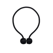 2 pcs Magnetic Curtain Tie Backs Metal Drapery Holdbacks CUR_TIE_001_BLK