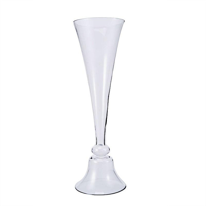 2 pcs Reversible Trumpet Glass Vases VASE_A72_28_CLR
