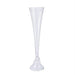 2 pcs Reversible Trumpet Glass Vases VASE_A72_32_CLR