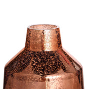 2 pcs Tapered Neck Mercury Glass Vases