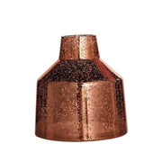 2 pcs Tapered Neck Mercury Glass Vases VASE_A60_8_054