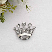 2" Rhinestone Metal Crown Buckle Chair Decorations