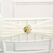 2" Rhinestone Metal Crown Buckle Chair Decorations