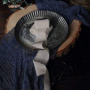 2 Rolls 1.5" x 6 yards Chiffon Ribbons with Frayed Edges