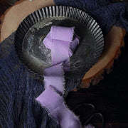 2 Rolls 1.5" x 6 yards Chiffon Ribbons with Frayed Edges