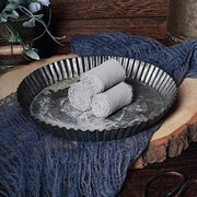 2 Rolls 1.5" x 6 yards Chiffon Ribbons with Frayed Edges