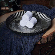 2 Rolls 1.5" x 6 yards Chiffon Ribbons with Frayed Edges