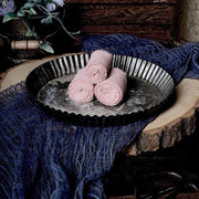 2 Rolls 1.5" x 6 yards Chiffon Ribbons with Frayed Edges