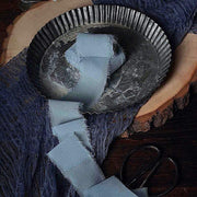 2 Rolls 1.5" x 6 yards Chiffon Ribbons with Frayed Edges
