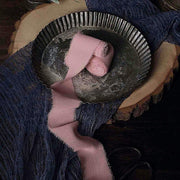 2 Rolls 1.5" x 6 yards Chiffon Ribbons with Frayed Edges