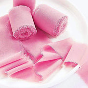 2 Rolls 1.5" x 6 yards Chiffon Ribbons with Frayed Edges