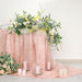2 Square Tall Cylinder Glass Flower Vases Centerpieces - Clear
