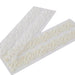 2 strips Stick on Floral Pearl Trims Self-Adhesive Gems DIA_BD03_WHT