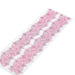 2 strips Stick on Floral Trim Self-Adhesive Gems DIA_RST03_PINK