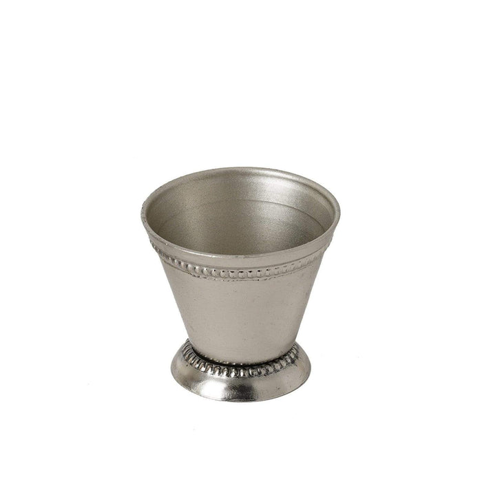 2" tall Small Mint Julep Cup Vase - Silver Light Gray FAV_SILV_JULEP_CUP