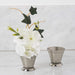 2" tall Small Mint Julep Cup Vase - Silver Light Gray FAV_SILV_JULEP_CUP