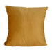 2 Velvet 18" x 18" Throw Pillow Covers Decorative Square Cushion Cases FURN_PLW_VEL01_18_GOLD