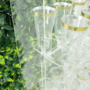 20 Acrylic 3" Glass Holder Hooks for Champagne Stand - Clear DISP_STND_ACRY01_HOLD