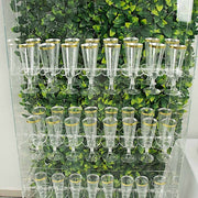 20 Acrylic 3" Glass Holder Hooks for Champagne Stand - Clear DISP_STND_ACRY01_HOLD