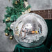 20" Extra Wide Glass Mirror Disco Ball Ornaments - Silver FOAM_BALL_MIR_20