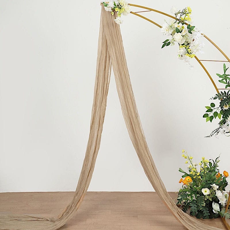 20 ft Cheesecloth Cotton Fabric Wedding Arch Drape Backdrop Curtain Panel