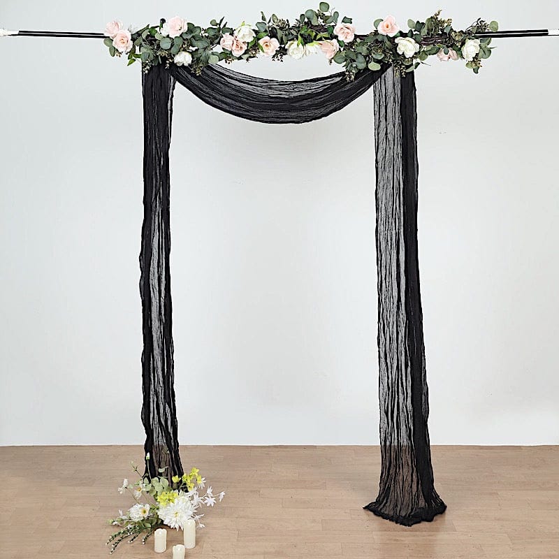 20 ft Cheesecloth Cotton Fabric Wedding Arch Drape Backdrop Curtain Panel